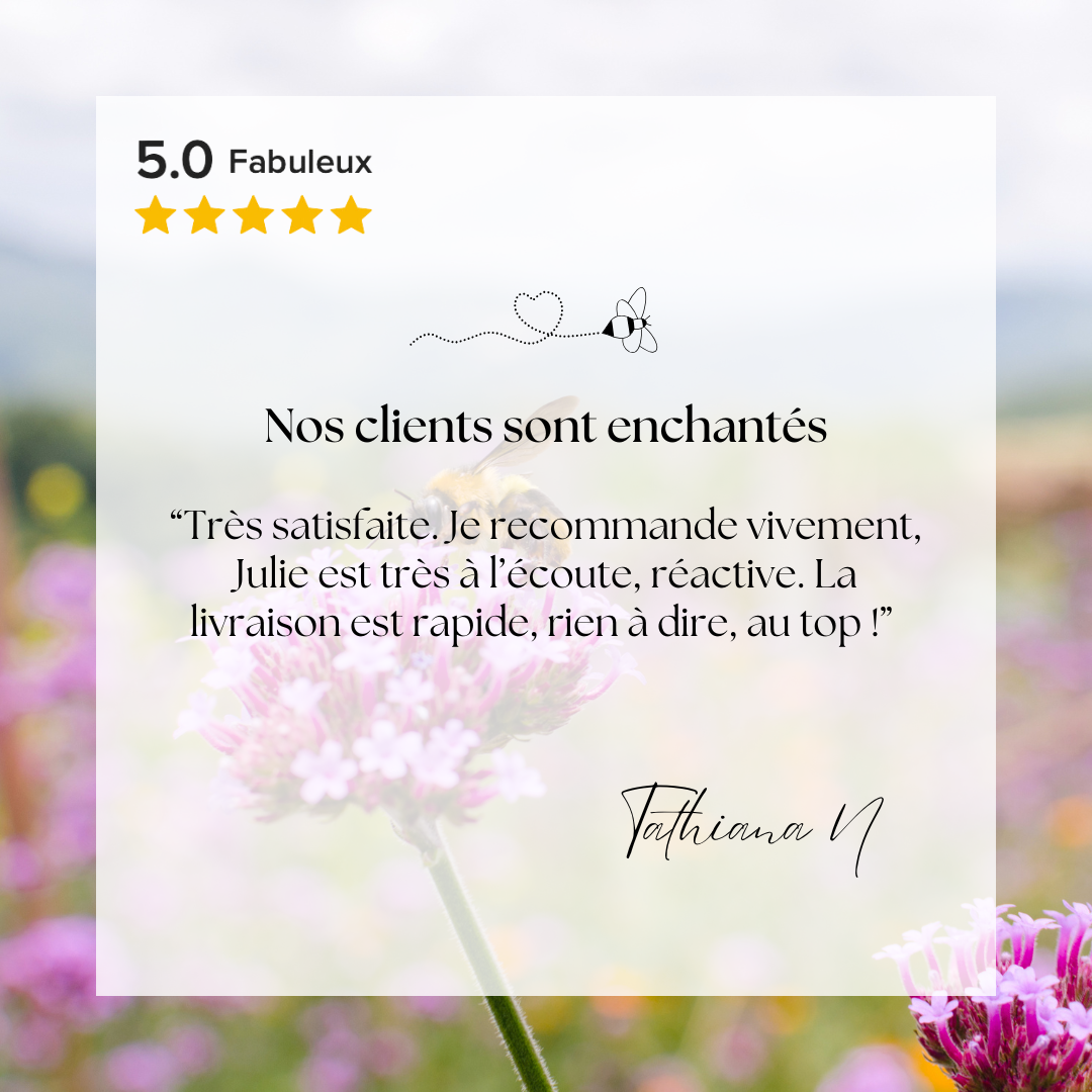 Cadeaux Invités Mariage - Mini Pot de Miel - Thème Pampa & Orchidée 🌾🌸