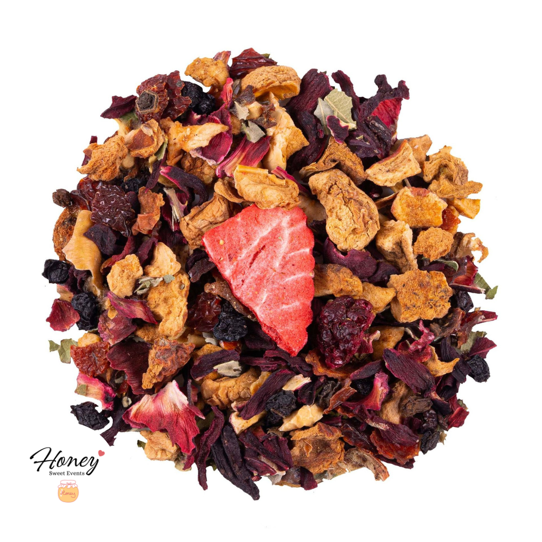 Infusion Fruits Rouges en Vrac - Amour Toujours | Saveurs Gourmandes