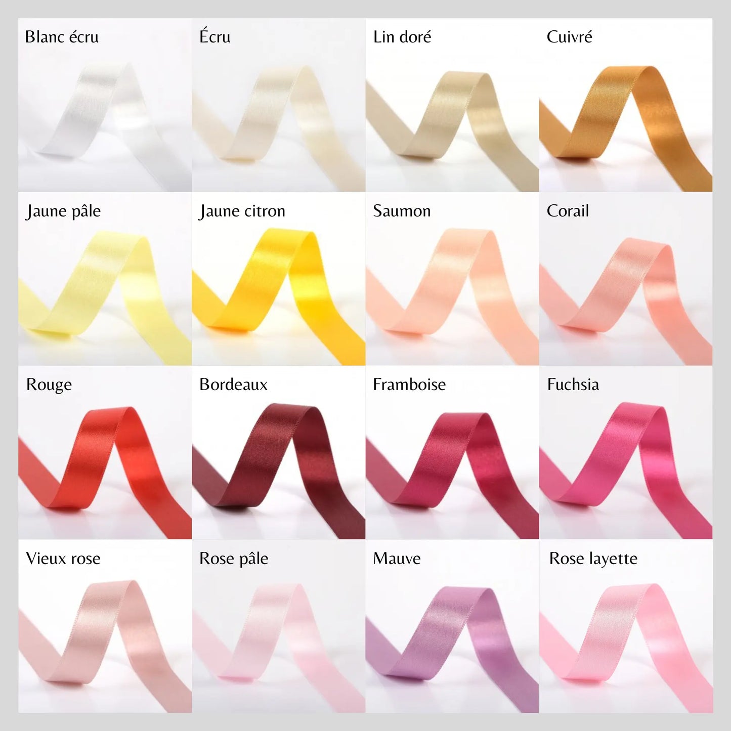 Rubans multicolores utilisés pour décorer des pots de miel personnalisés, cadeau idéal pour baptêmes et mariages Honey Sweet Events