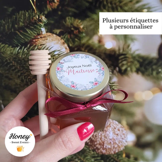 Grand pot 🎄Joyeux Noël Maîtresse🎄 Honey Sweet Events