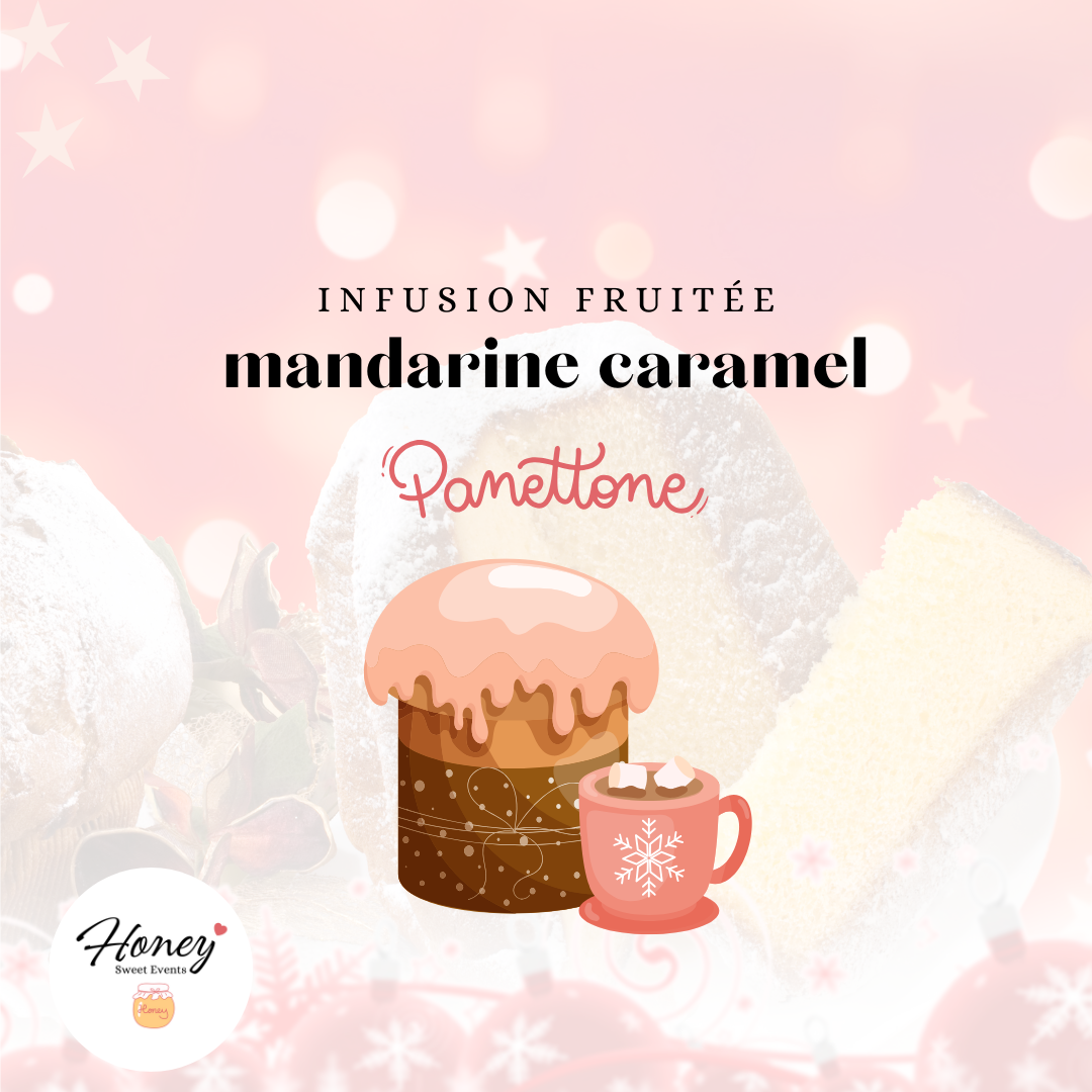 Infusion Mandarine Caramel BIO | Saveur Panettone Gourmand